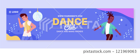 Hand drawn dance school?twitch banner Hand drawn dance school?twitch banner 121969063