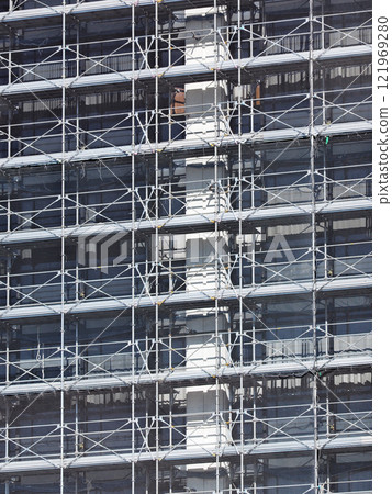 City Hall exterior wall renovation work City Hall exterior wall renovation work 121969280