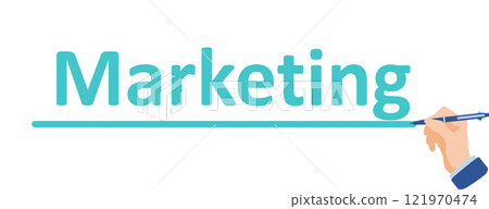 行銷圖文素材插畫 121970474