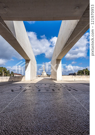 Sanctuary of Fatima, Portugal. Basilica of Our Lady of the Rosary, Basilica de Nossa Senhora do Rosario 121970953