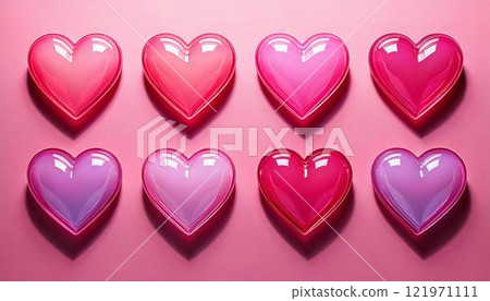 Anime style hearts 121971111