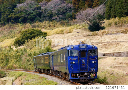 沿著館野之字形路線行駛的觀光列車“川瀨美山瀨美號” 121971431