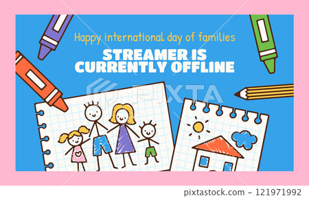 Twitch background for international day of families Twitch background for international day of families 121971992