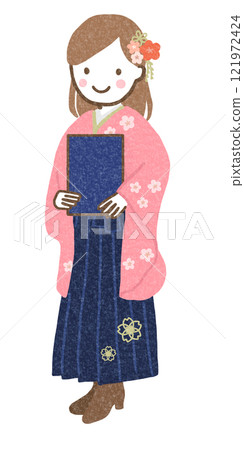 有文憑的袴女孩 121972424