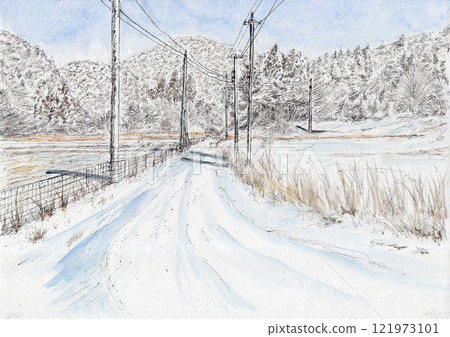 Snow morning 121973101