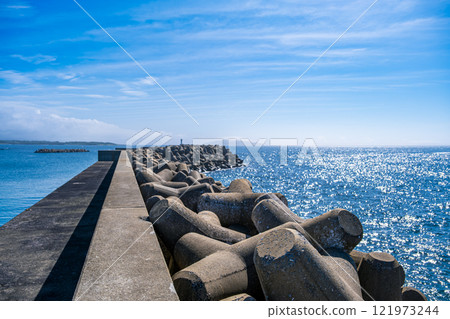 [#Goto Islands] Fukue Island's breakwater 121973244