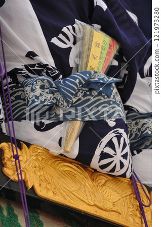 祗園祭山馱遊行音樂家 121973280