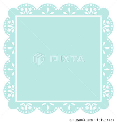 Cute lace frame - Green Cute lace frame - Green 121973533