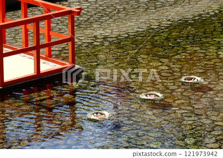 The Shimogamo Shrine Nagashi Hina Festival 121973942