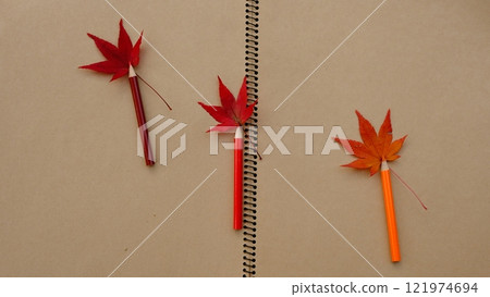 Autumn sketch image material Autumn sketch image material 121974694