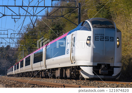 總武本線運行的成田特快（E259系列） 121974820