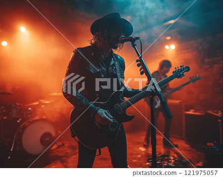 搖滾樂團現場表演－音樂與激情的舞台 121975057