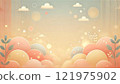像嬰兒一樣溫暖柔軟的氛圍的插畫 121975902