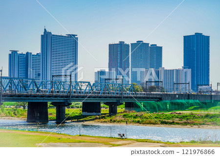 武藏小杉建築和多摩川 武藏小杉建築和多摩川 121976866