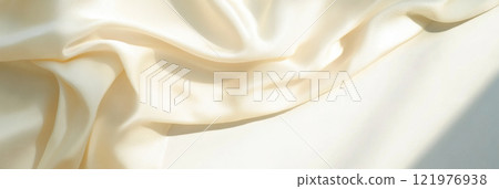 Soft pastel silk fabric folds elegant abstract background Soft pastel silk fabric folds elegant abstract background 121976938