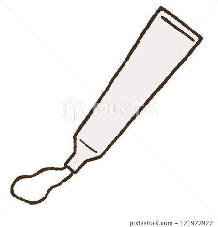 Simple tube container illustration Simple tube container illustration 121977927