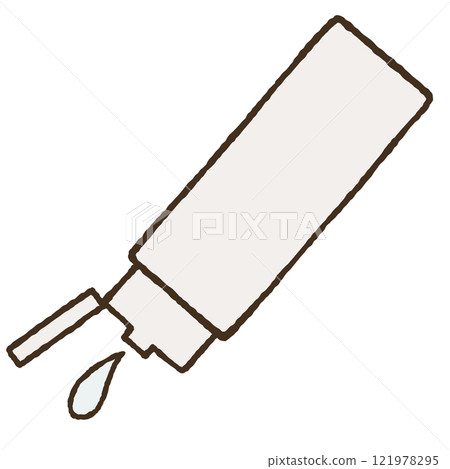 Illustration of a simple bottle Illustration of a simple bottle 121978295