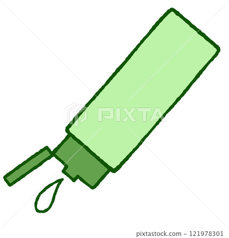 一個簡單的瓶子的插圖 121978301