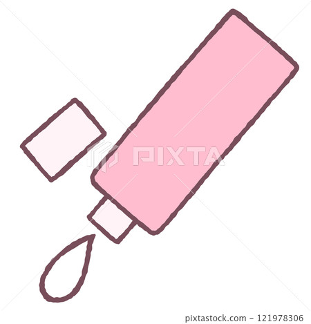 一個簡單的瓶子的插圖 121978306