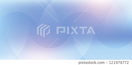 Beautiful background with abstract glowing circle lines. Abstract health care or medical pattern. Modern design for poster, brochure, cover, website, header, web banner, presentation. 121978772