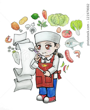可愛小廚師 可愛小廚師 121979082