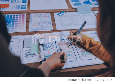 UX UI and Programming development technology. UX UI and Programming development technology. 121979297