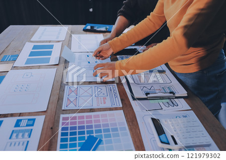 UX UI and Programming development technology. UX UI and Programming development technology. 121979302