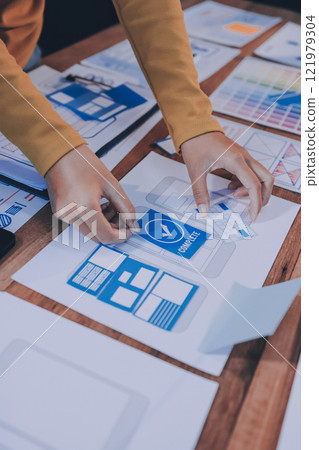 UX UI and Programming development technology. UX UI and Programming development technology. 121979304