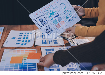 UX UI and Programming development technology. UX UI and Programming development technology. 121979334