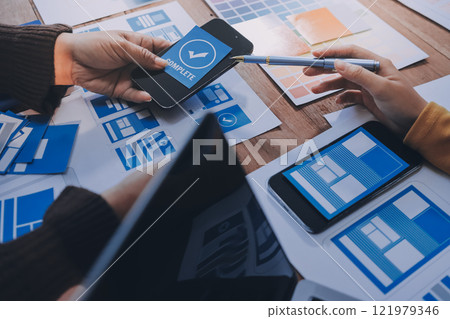 UX UI and Programming development technology. UX UI and Programming development technology. 121979346