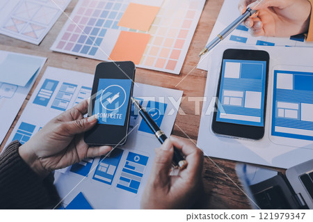 UX UI and Programming development technology. UX UI and Programming development technology. 121979347