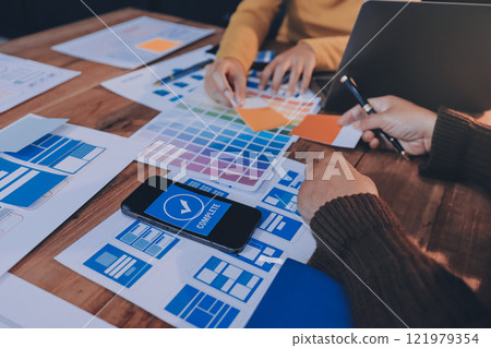 UX UI and Programming development technology. UX UI and Programming development technology. 121979354