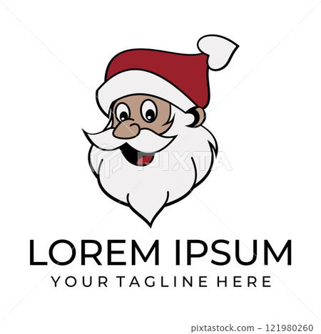 Santa Claus vector illustrations design icon logo 121980260