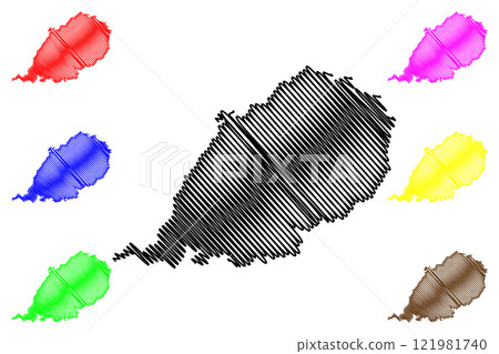 Pulwama district (Jammu and Kashmir union territory, Republic of India) map vector illustration, scribble sketch Pulwama map Pulwama district (Jammu and Kashmir union territory, Republic of India) map vector illustration, scribble sketch Pulwama map 121981740