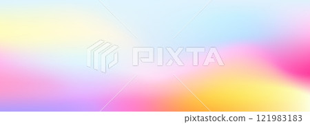 Modern gradient mesh web banner. Abstract banner background 121983183
