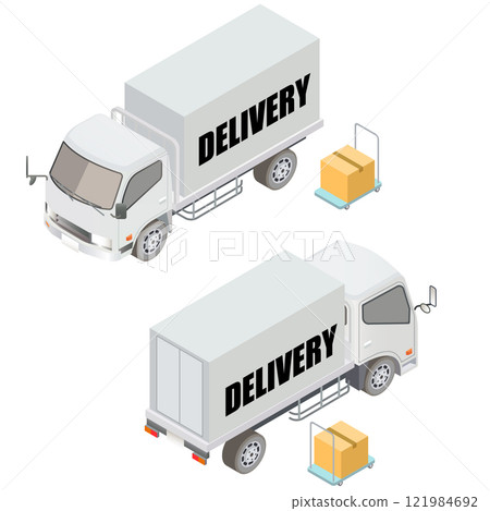 卡車和行李箱套裝 121984692