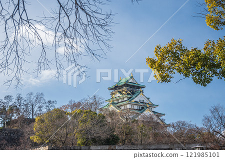 大阪城堡城堡塔 121985101