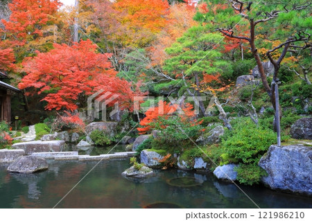 秋天的百濟寺(東近江市本坊吉祥院) 秋天的百濟寺(東近江市本坊吉祥院) 121986210