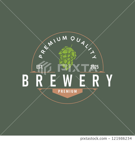 elegant concept brewery logo design collection of craft beer templates retro vintage badges brewery, whisky drink, bar, cafe, restaurant elegant concept brewery logo design collection of craft beer templates retro vintage badges brewery, whisky drink, bar, cafe, restaurant 121986234