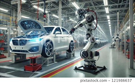 嚴肅的機器人工作 121986637