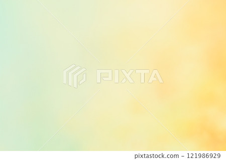 Soft, dull orange background with round bokeh 121986929