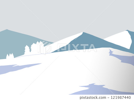 雪景 自然 121987440