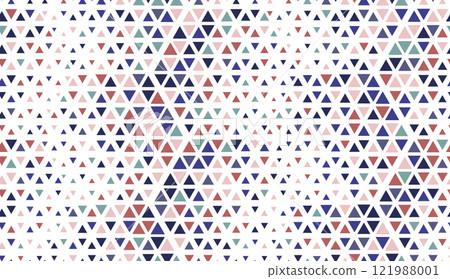 Abstract geometric pattern. Seamless vector background. Colored halftone. Graphic modern pattern. Simple lattice graphic design Abstract geometric pattern. Seamless vector background. Colored halftone. Graphic modern pattern. Simple lattice graphic design 121988001