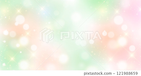 Spring pink light landscape background 121988659