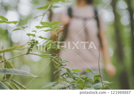 夏季登山遠足 121989887