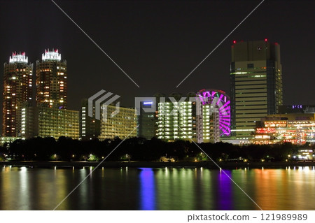 Wangan sunset view 121989989