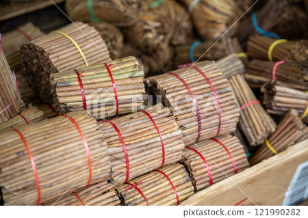 Lomboy (traditional Philippine hand-rolled... - Stock Photo [121990282]