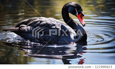 Black swan. Generative AI 121990823