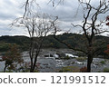Falls of Sogaki of autumn leaves 121991512