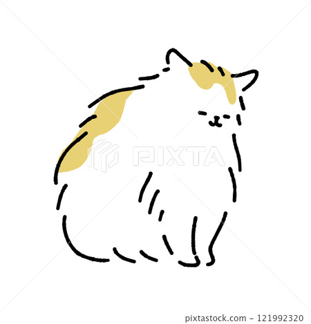 長毛貓鞠躬 長毛貓鞠躬 121992320